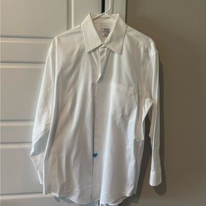 Pronto Uomo White Dress Shirt Classic Formal Wear